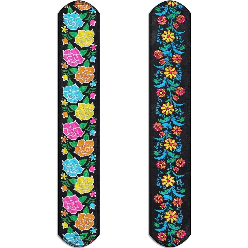 Embroidered Mexican Belt Women Floral Adjustable for Dress Party Halloween
